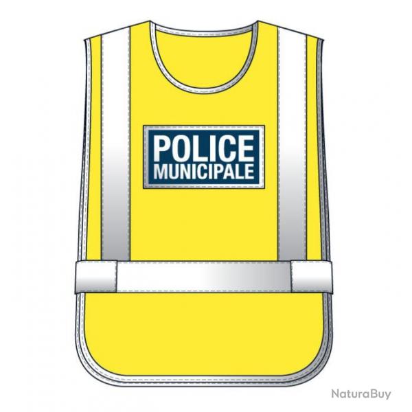 Chasuble Jaune haute visibilit Police Municipale