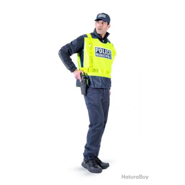 Chasuble bicolore haute visibilit Police Municipale