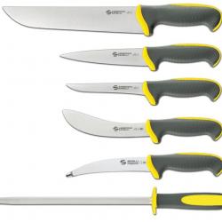 Set de 5 couteaux spécial chasse et fusil gamme Tecna Ambrogio Sanelli pour Januel