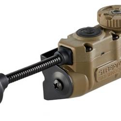 Lampe de casque Streamlight Sidewinder Stalk - Clip de casque/Montage Rail ARC