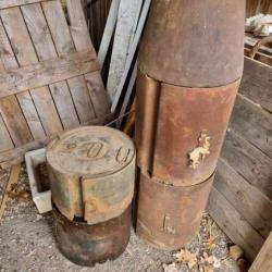 Lot cellule container parachutage Allemand.