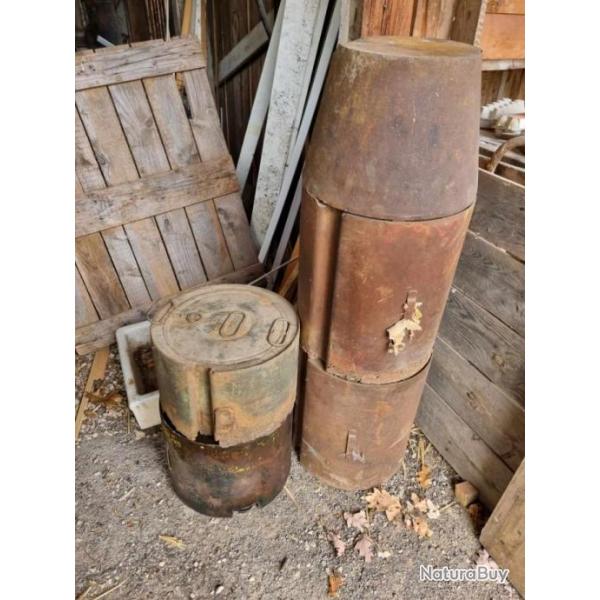 Lot cellule container parachutage Allemand.