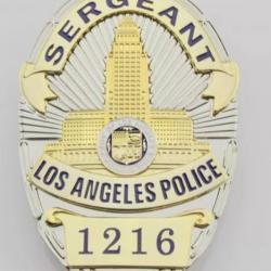 Insigne LAPD Sergeant