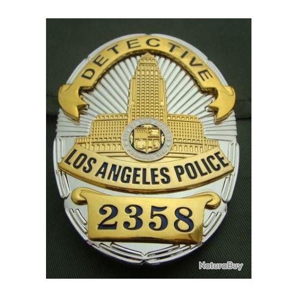 Insigne LAPD Detective