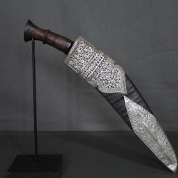 Grand couteau kukuri de prestige dit kotimora - Népal, 19ème début 20ème siècle