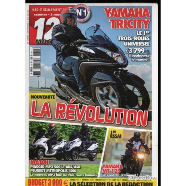 2 revues plante 125 et scooters 2014 , trois roues