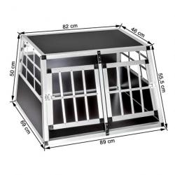 ACTI-Cage de transport pour chien double dos droit cage549 /89 x69 x 50 cm