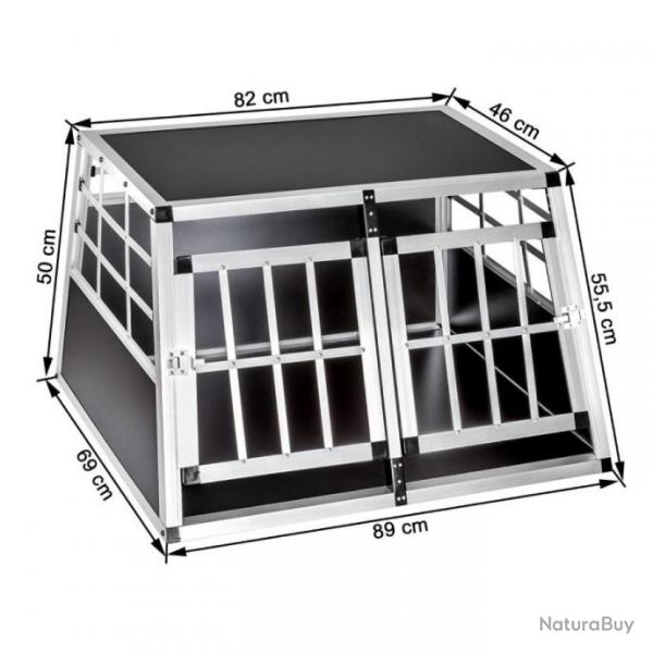 ACTI-Cage de transport pour chien double dos droit cage549 /89 x69 x 50 cm