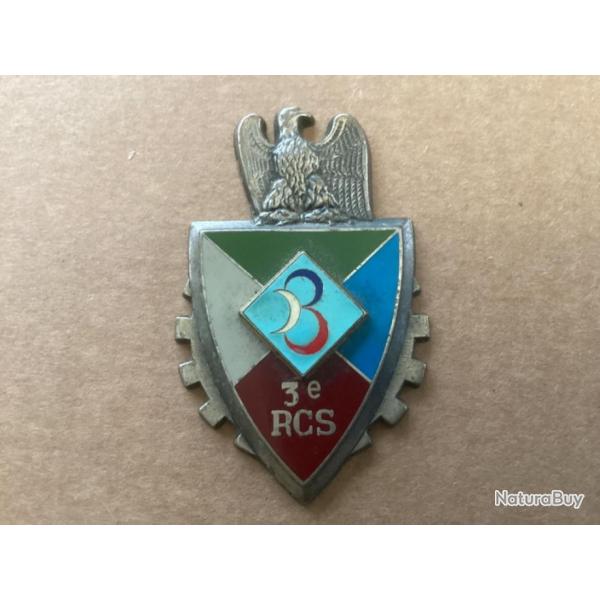 insigne mtallique du 3me Rgiment de Commandement et de Soutien (1978-1991)