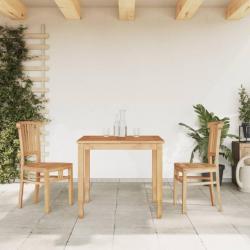 Ensemble à dîner de jardin 3 pcs Bois de teck massif