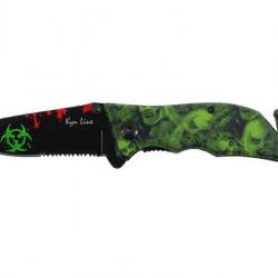 Couteau de poche - Zombie