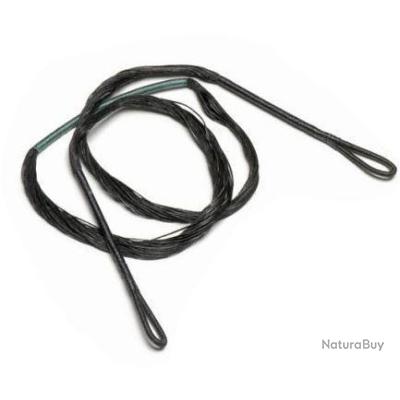 Corde Arbalète CRS-004C 66,5 Cm - 79,4 Kg - Fibre Polyester Blanc Noir CENPEK