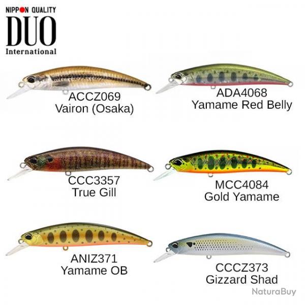 DESTOCKAGE ! Leurre Ryuki Duo Spearhead 80 S 8cm ACCZ373 Gizzard Shad Uf