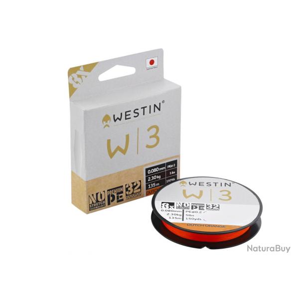 Tresse Westin W3 8 Braid Dutch Orange 135m 0,165mm 135m 7,9kg Dutch Orange