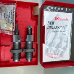 outils de rechargement munitions Hornady 2-Die Set Full Lenght 17 Remington
