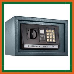 Coffre-fort - Verrouillage électronique -  Avec 2 clés de secours - Acier 3mm - Livraison gratuite