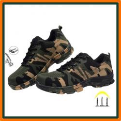Chaussures tactiques - Camouflage - Chaussures de sécurité - Livraison gratuite et rapide