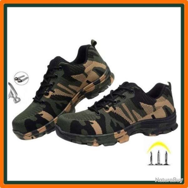 Chaussures tactiques - Camouflage - Chaussures de scurit - Livraison gratuite et rapide