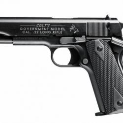 PISTOLET COLT 1911 A1 GOVERNMENT - CALIBRE 22LR FABRICATION WALTHER