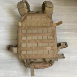 Gilet Tactique + Sac TAN (Lancer Tactical)