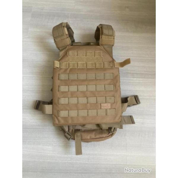 Gilet Tactique + Sac TAN (Lancer Tactical)