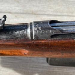 Superbe fusil règlementaire Schmidt Rubin, modèle 1889 - Très bel état.