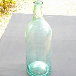 grande bouteille en verre soufflé de trois litres