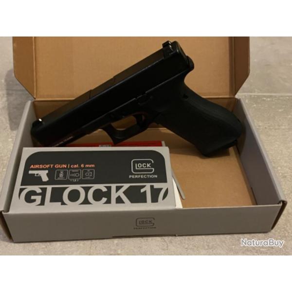 Umarex Glock 17 gen 5 cal 6mm BB neuf (gaz blowback)