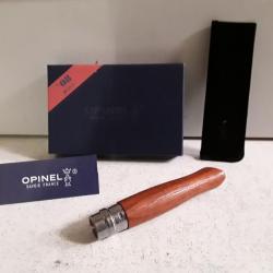 10145 COUTEAU PLIANT OPINEL N°8 LUXE PADOUK NEUF