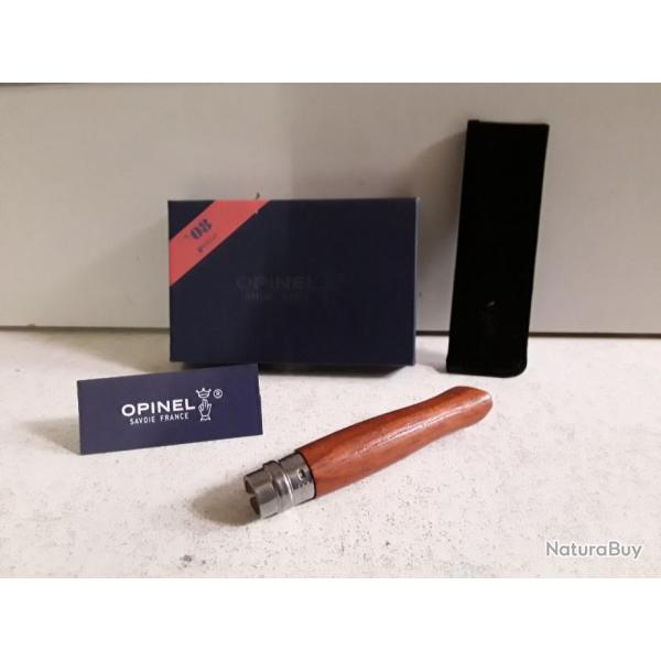10145 COUTEAU PLIANT OPINEL N8 LUXE PADOUK NEUF