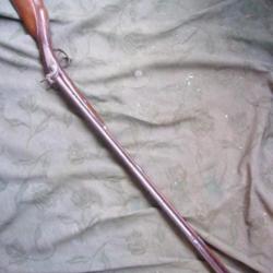 fusil de chasse à percussion canon 77 cm