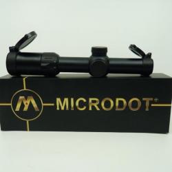 Lunette de tir MICRODOT 1-8x24 FFP MRAD illuminé- EXCELLENT RAPPORT QUALITE/PRIX