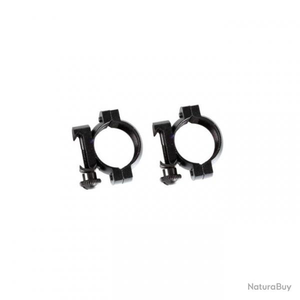 Anneaux de montage de lunette de vise Excalibur de type Weaver