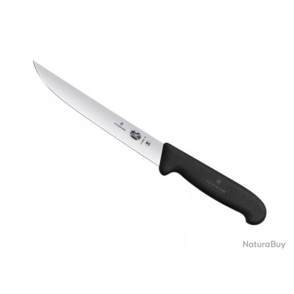 COUTEAU DECOUPER VICTORINOX 18CM NOIR NEUF