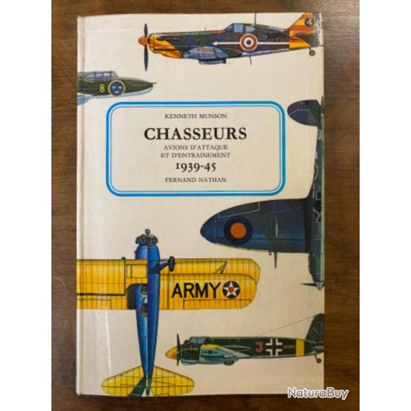 Livre "Chasseurs avions d'attaque et d'entranement 1939-45"