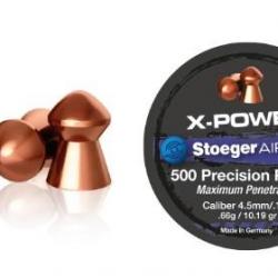 Boite de 500 Plombs Stoeger X-Power Calibre 4,5 MM