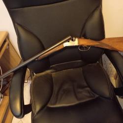 Fusil artisanal espagnol 12/70"sous bois" b&eacute;cassier canons courts 63cmSANS PRIX R&Eacute;SERVE