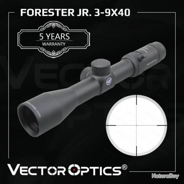 VECTOR OPTICS lunette de vise FORESTER 3-9X40 paiement en 3 ou 4 fois - LIVRAISON GRATUITE !!