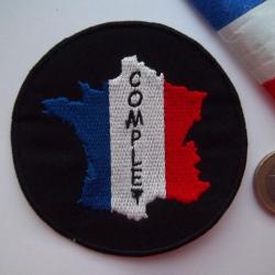 écusson collection patriotique France drapeau insigne tissu