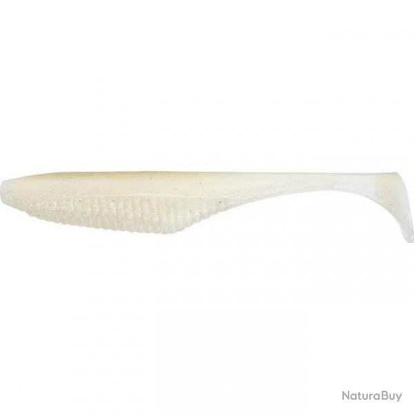 Leurre Souple Duo International Realis Versa Shad Fat 5" - 12,5cm 12,5cm 19g par 5 White Back Shad