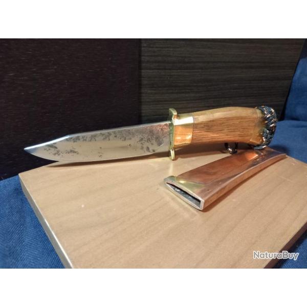 Couteau bowie forg main xc75