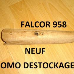 devant bois fusil FALCOR 958 à vernir entraxe 98mm MANUFRANCE - VENDU PAR JEPERCUTE (S21D26)