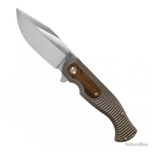Couteau "Eastwood Tiger" titanium/ziricote [Fox Production]