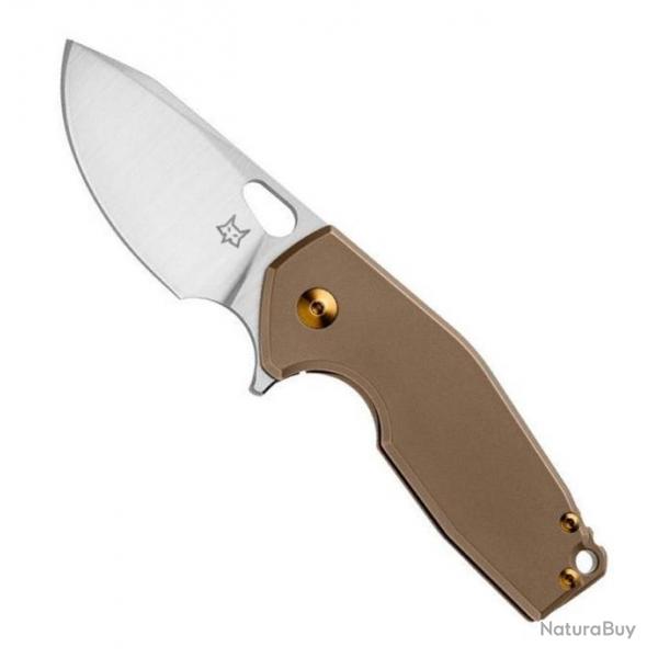 Couteau "Suru" titanium bronze dition limite 2021 [Fox Production]