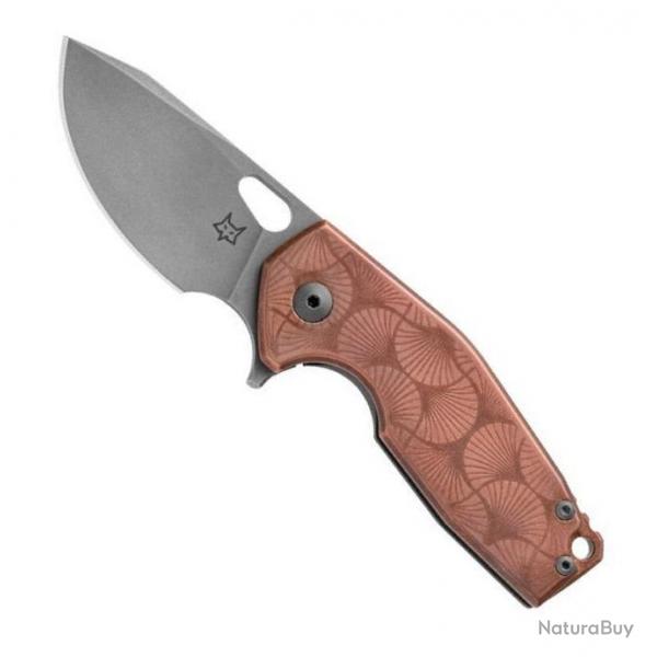 Couteau "Suru" cuivre dcor floral dition limite [Fox Production]