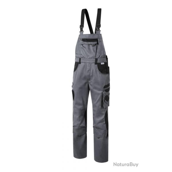 Cotte de travail TOOLS Noir/gris 44 Courte