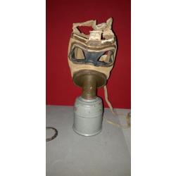 Masque à gaz Français WW2 pour pièces ou à restaurer