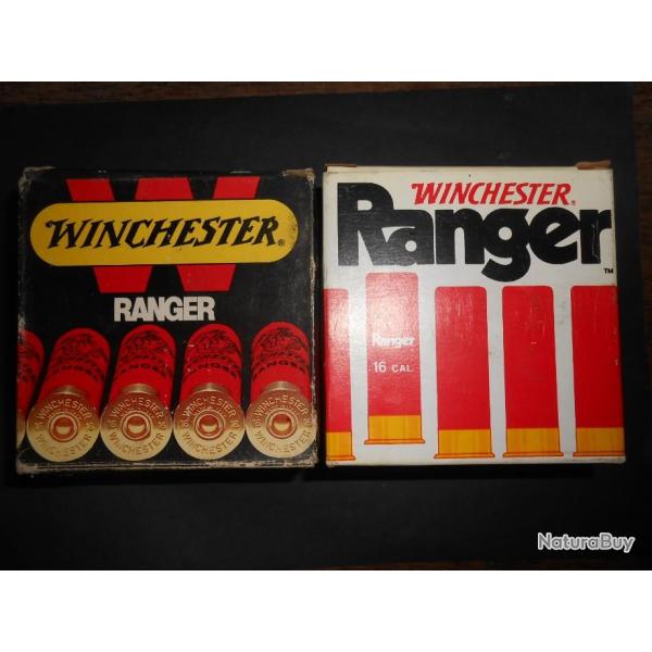 2 boites Winchester ranger cal 16.