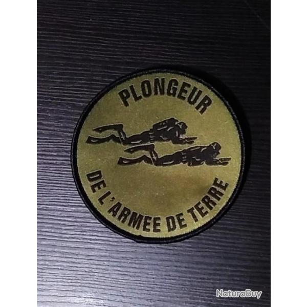 Patch tissus plongeur de l'arme de terre