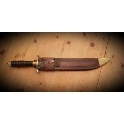 Tres rare couteau US Collins legitimus n°18 bowie 1875 TBE